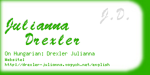 julianna drexler business card